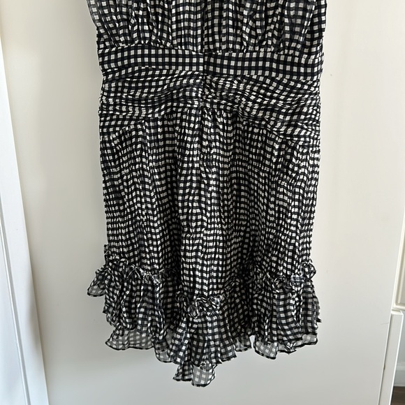 Shona Joy Black and White Mini Dress - Picture 9 of 11